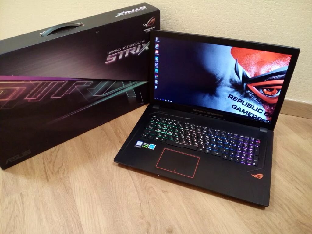 Асус рок 8. ASUS ROG gl753. ASUS ROG Strix gl753vd. ASUS ROG Strix ноутбук 17.3. ASUS ноутбук i7 7700hq.