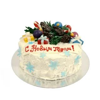 Надпись на торт с новым годом