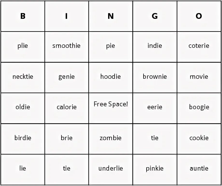 Words that end with. Words with ing. bingo long vowels. er ending words. words ending with er.