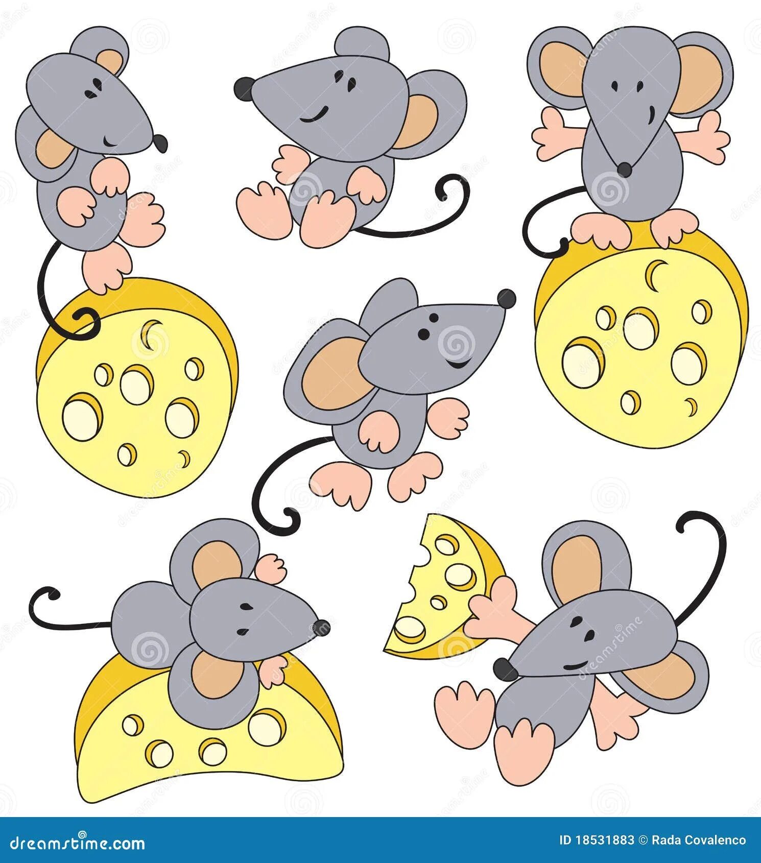 Шесть мышей. Мышка для печати цветная. Мышка рисунок для детей. Рисование с детьми сыр и мыши. Мультяшные мышки.