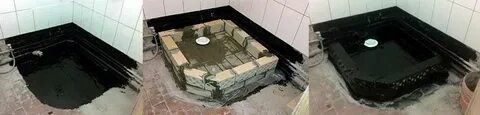 Поддон для душа дома своими руками