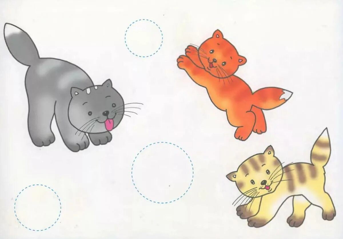 Шаблоны для второй младшей группы. Рисование клубочки для котят. Рисование в младшей группе. Занятия для детей 3 лет рисование. Дошкольники сюжетное рисование.