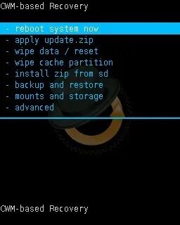 Apply update