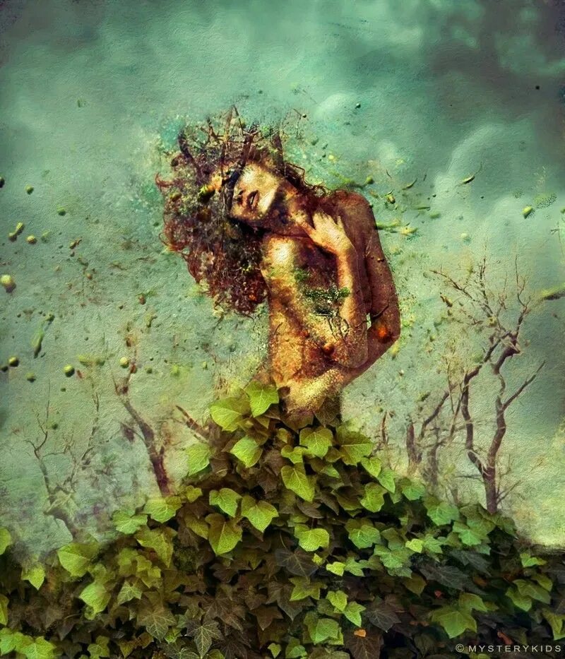 Дриада Мэй. Девушка дерево. Богиня природы. Стихия земли.