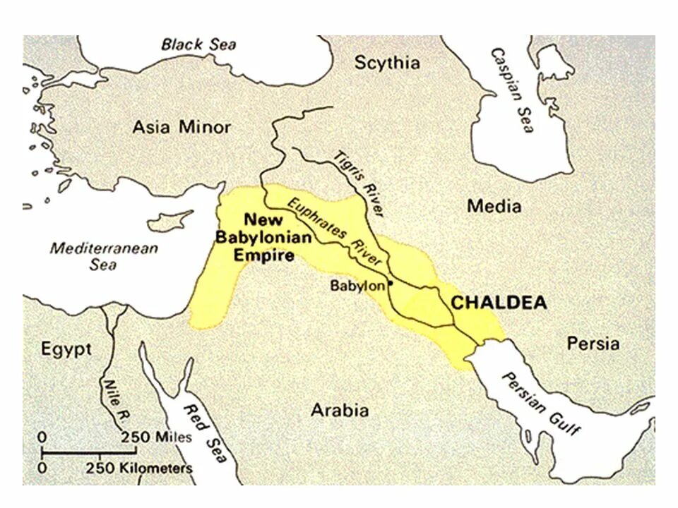Ассирия и Вавилон. Халдея на карте. Древние халдеи. Расположен город вавилон