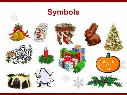 Symbols of christmas