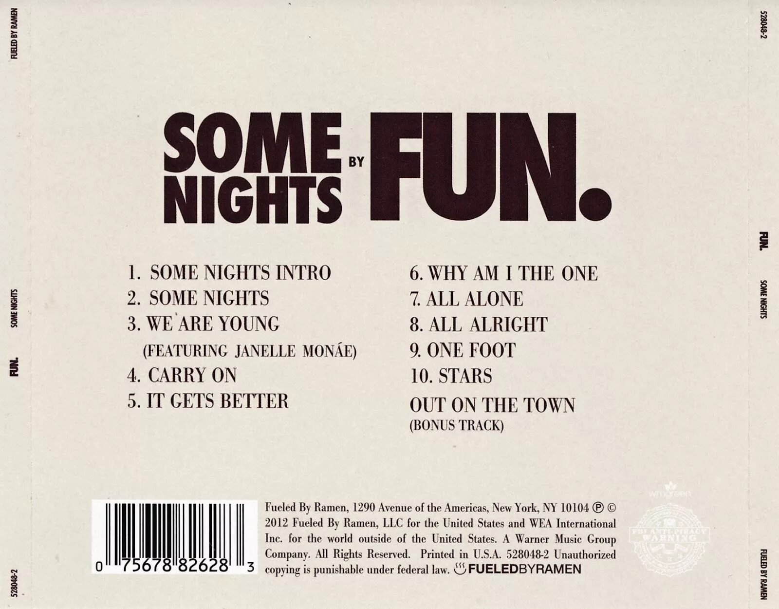 Fun some nights слушать. Some nights fun. Some nights. Some nights. Cd fun.
