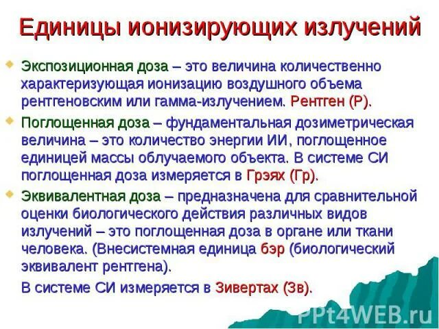 Экспозиционное излучение это. Экспозиционное излучение это