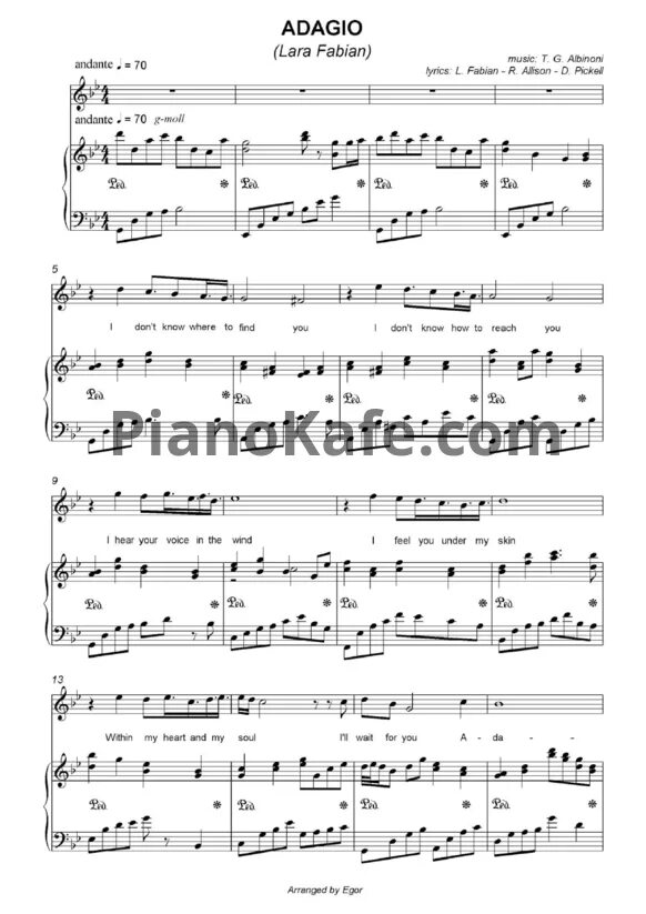 Фабиан ноты. Adagio lara fabian ноты для фортепиано. lara fabian adagio ноты.