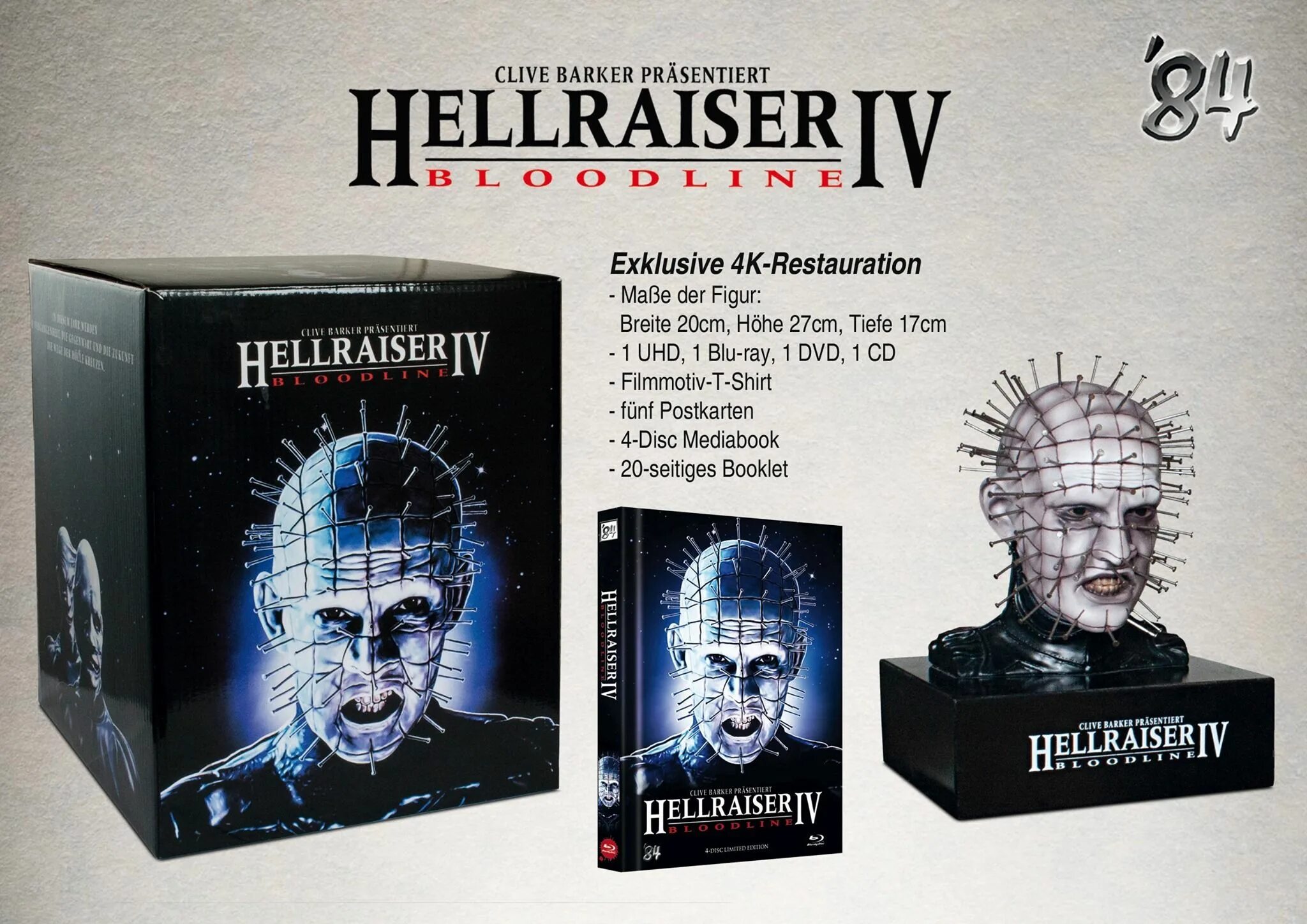 Hellraiser 2 Блю Рей кадры. Восставший из ада коллекционное издание Blu ray. Hellraiser IV Bloodline DVD.