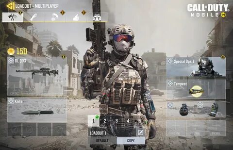 Call of duty mobile раскладка