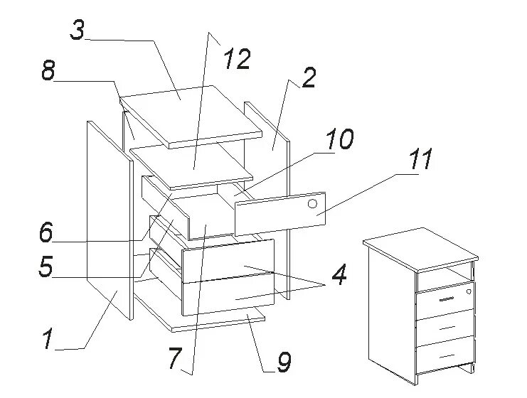 Стол тумбы сборка. Тумба выкатная 404х450х570 схема сборки. Тумба прикроватная Пальмира схема сборки. Схема сборки тумбочки с выдвижными ящиками. Тумба прикроватная с 1 ящиком чертеж.