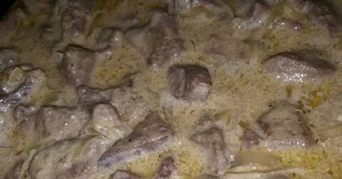 Подлив с печенью с майонезом