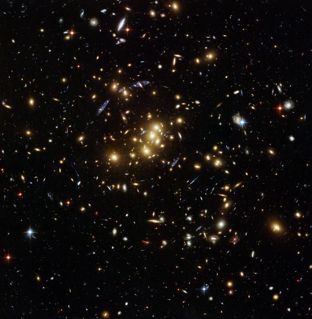 Далекие звезды от земли. Скопление галактик cl0024+1654. Телескоп Хаббл скопление галактик. Снимок телескопа Хаббл скопление галактик. Квинтет Стефана -скопление галактик.