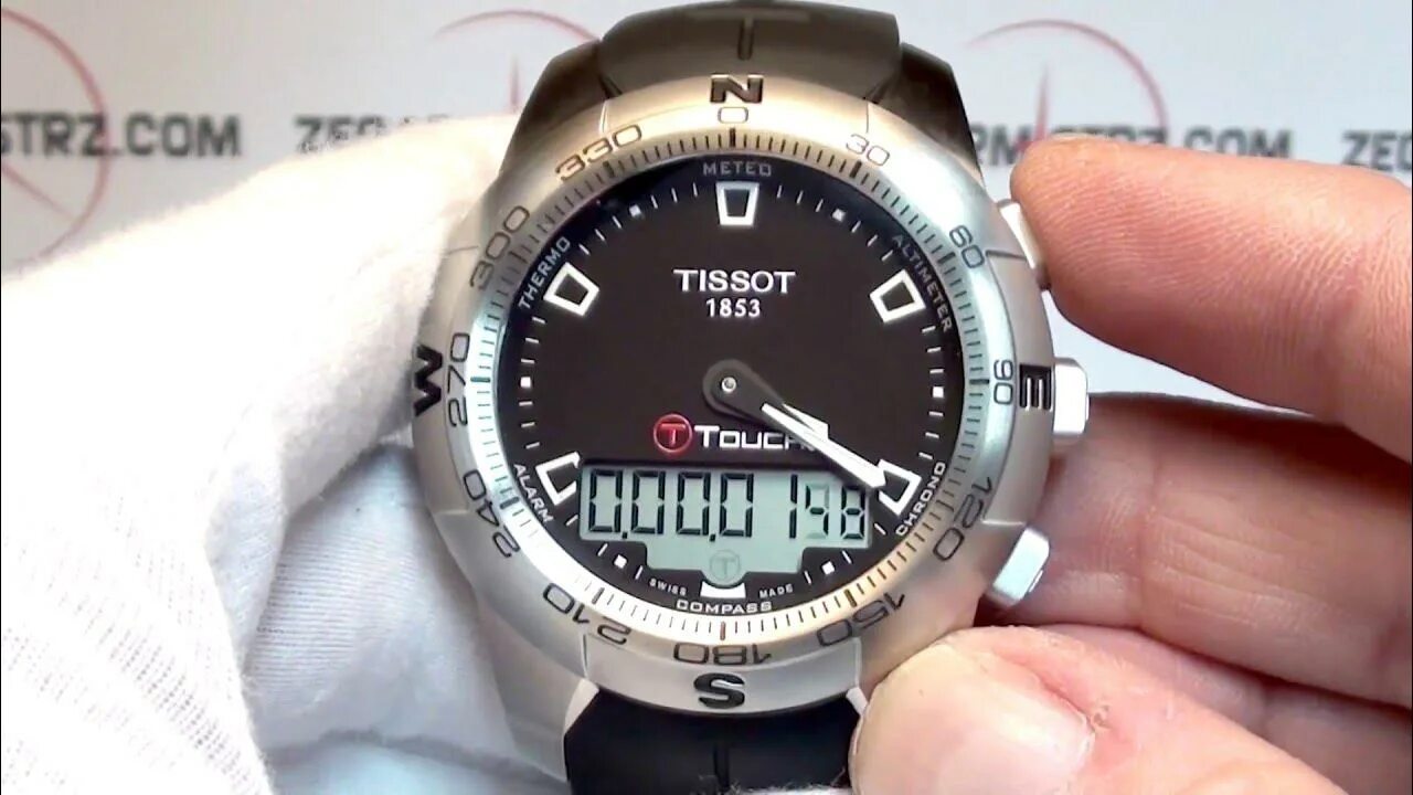 T touch 2. Tissot t047. 051. Tissot t-touch titanium black. 00.