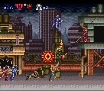 Как называлось продолжение игры contra