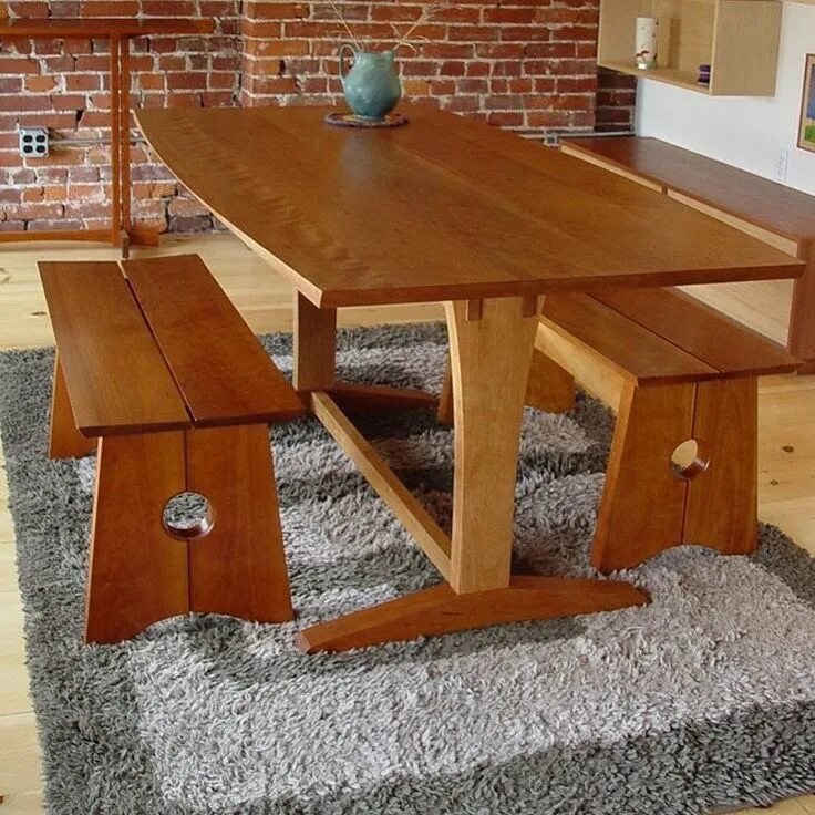 Tables made of wood