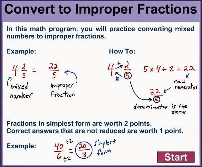 Improper use. Improper fraction. fraction calculator simplest form. converting improper fractions to mixed numbers. mixed fraction converting to improper.