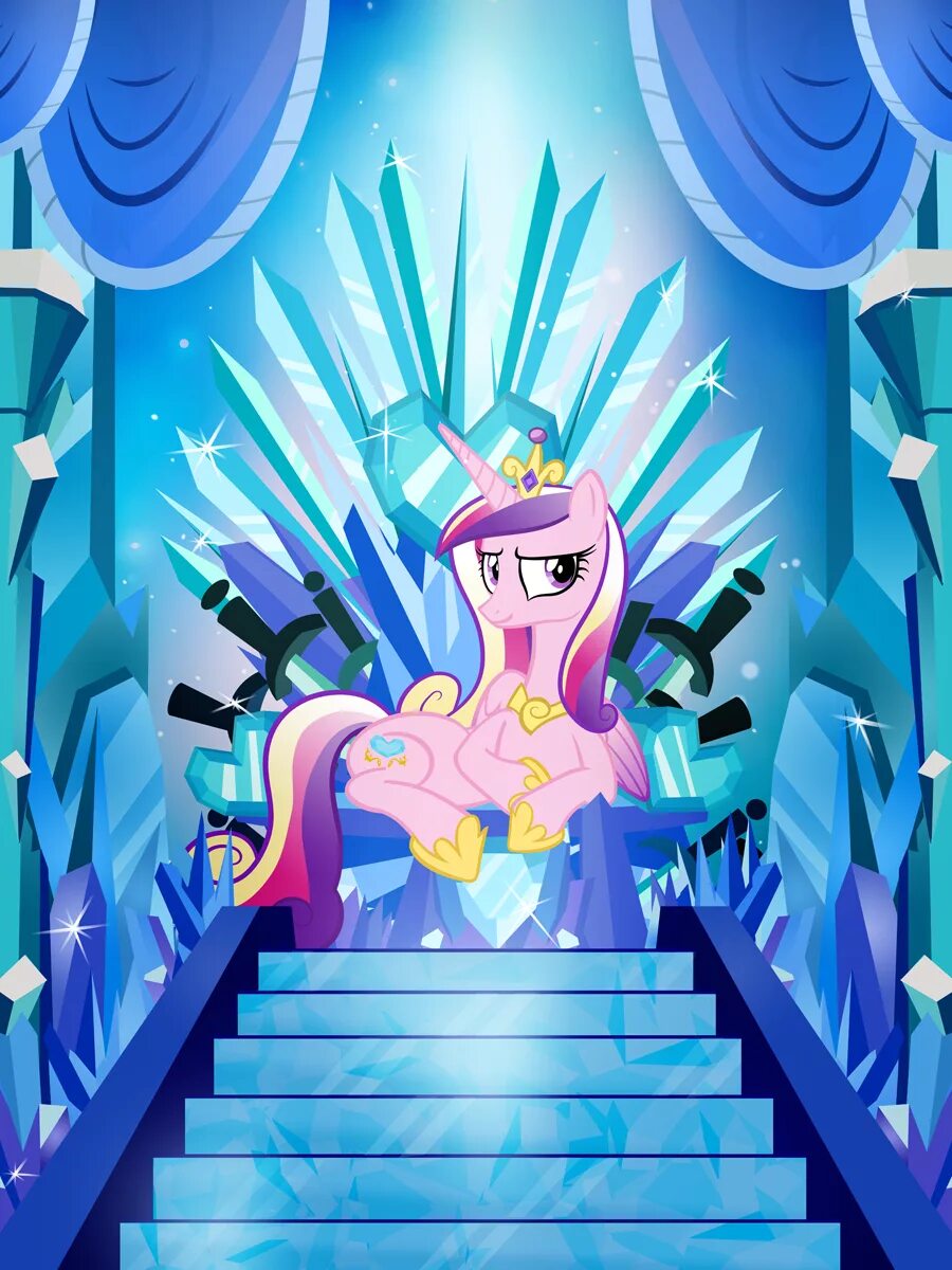 Мая кристальная. Принцесса Каденс Кристальная Империя. Каденс пони. Кристалл пони принцесса Каденс. Каденс МЛП.