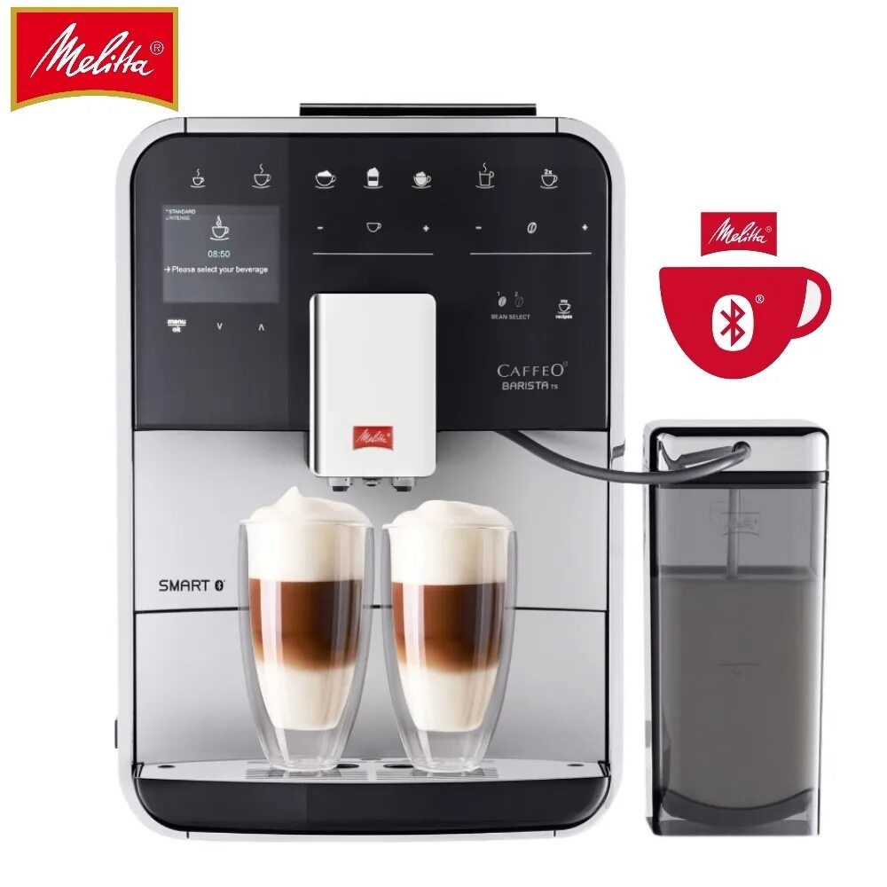 Melitta barista ts купить. Кофемашина Melitta Barista TS. Melitta Caffeo Barista TS Smart. Melitta Barista TS дисплей. Кофемашина недорогая автоматическая.