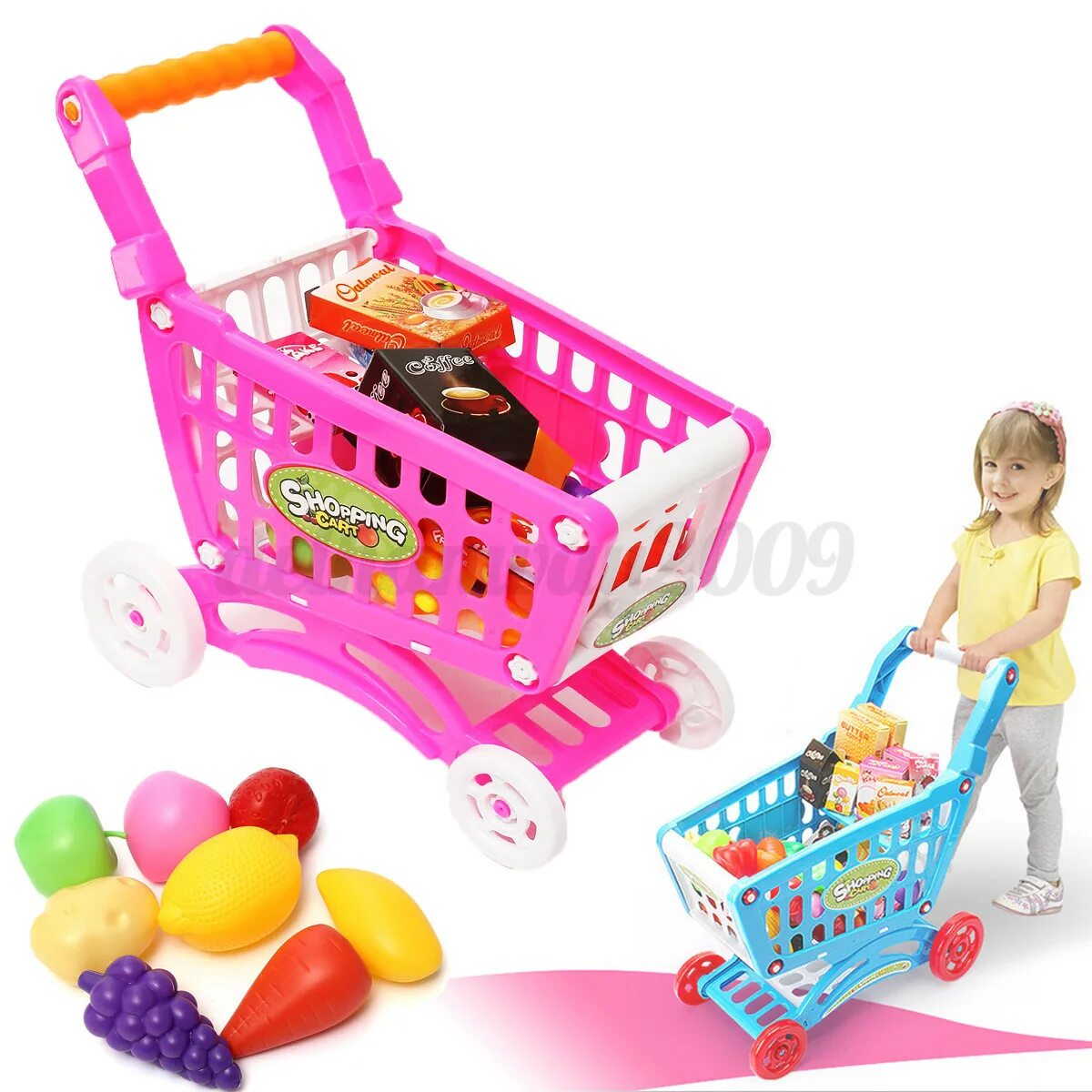 Toy full. Shopping Cart игровой набор. Игрушка коляска продуктовая. Игрушечная коляска для овощей и фруктов. Кучи игрушек на коляску.