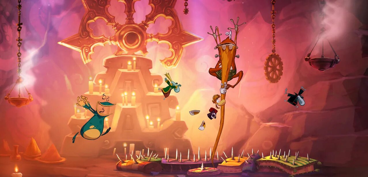 Rayman Legends малютки. Rayman Legends breathing Fire. Рейман ориджин таинственный пик. Рейман Легендс Малютка гот. Rayman как играть вдвоем