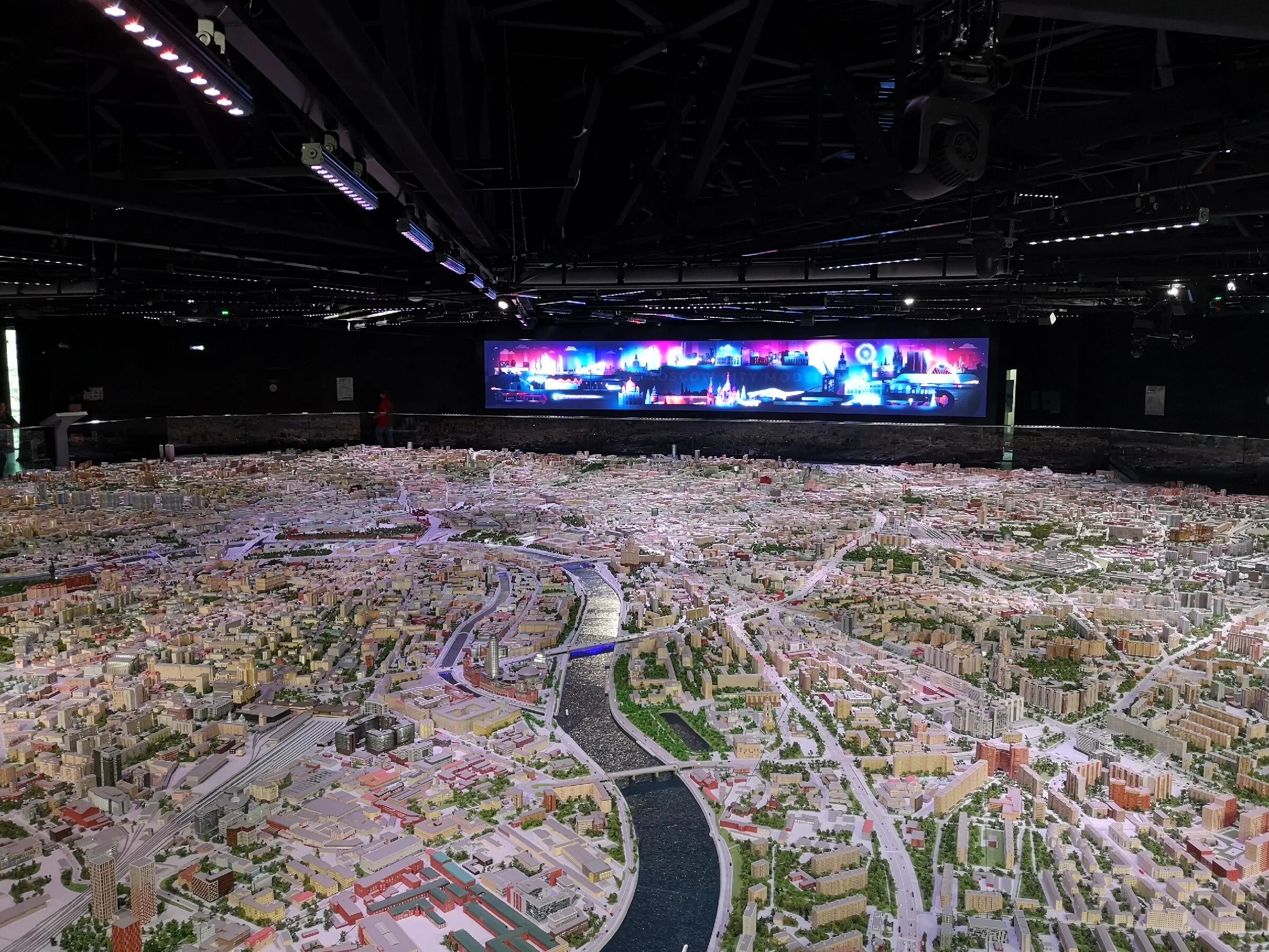 вднх миниатюра москвы павильон. шоу макет москвы.