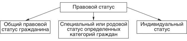 Общий и специальный статусы. Виды правового статуса. Виды правового статуса личности. Индивидуальный правовой статус. Правовой статус виды правового статуса.