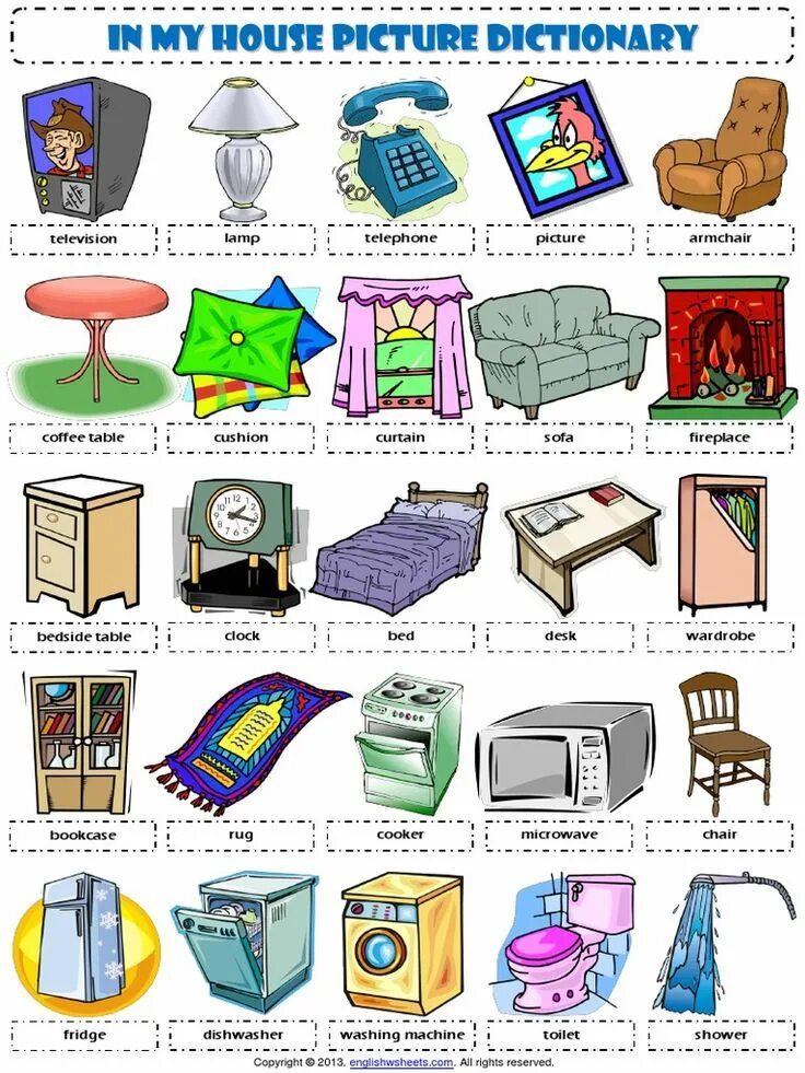 Предметы мебели на английском. Мебель Vocabulary. Предметы дома на английском. Предметы мебели по английскому языку. My house pictures