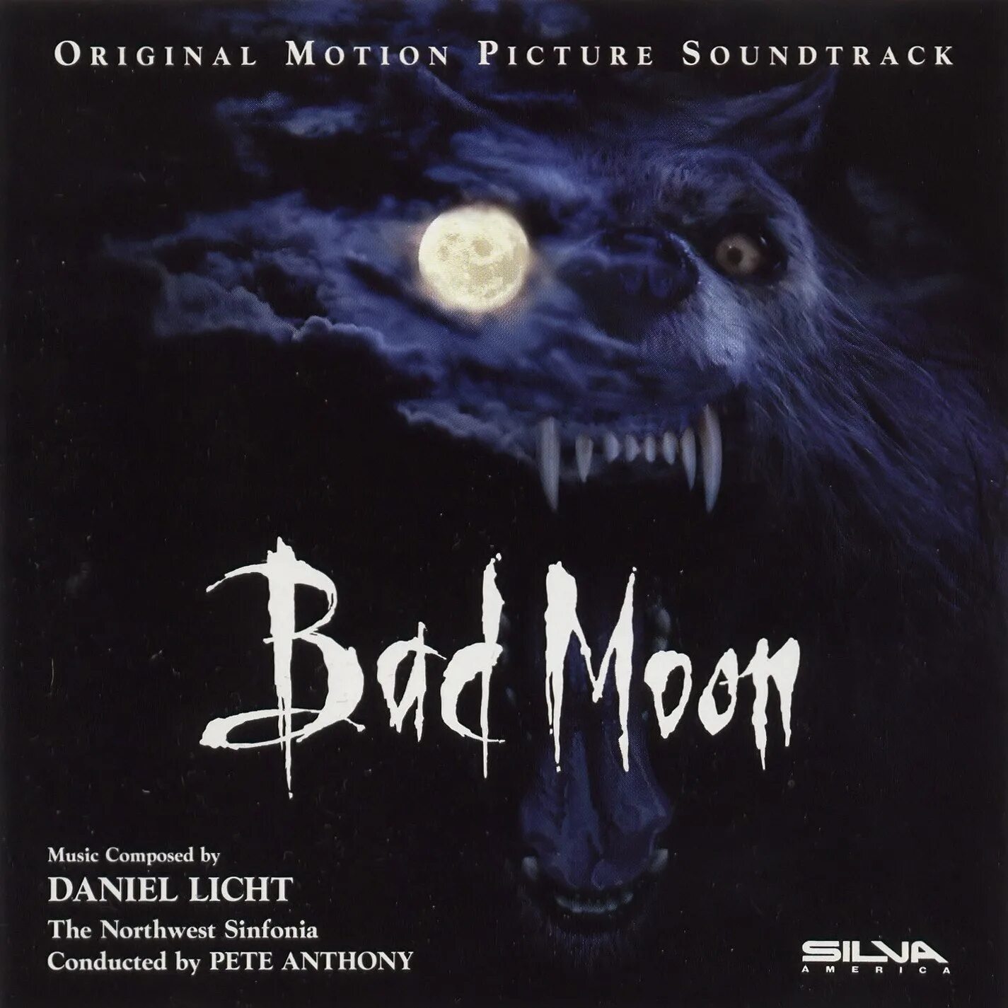 Зловещая Луна 1996 оборотень. Зловещая Луна Bad Moon (1996) Постер. Дэниел Лихт альбомы. Mooned soundtrack