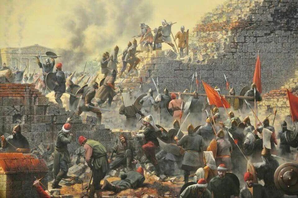 Картины осада. Падение константинополя 1453. осада константинополя 1453. осада константинополя 1453 год. штурм константинополя 1453 мехмед 2.
