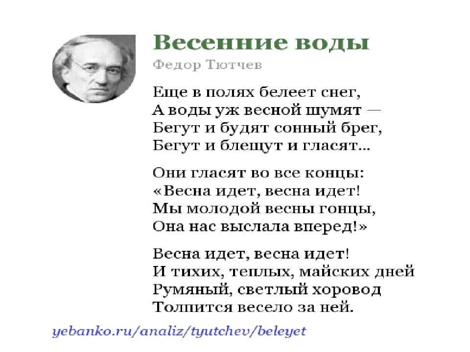 Стихотворение тютчева весенние воды 2 класс. Фёдор Тютчев весенние воды текст. Стихотворение Тютчева весенние воды текст. Осенние воды стих Тютчев. Весенние воды Тютчев.