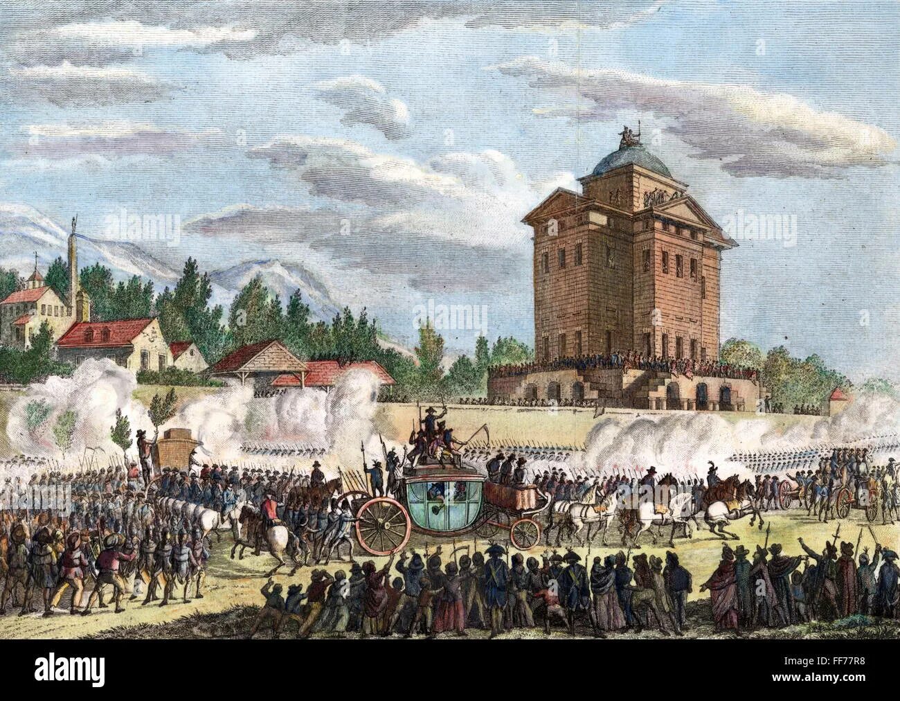 Июнь 1791 года во франции. Июнь 1791 года во франции. Возвращение короля из варенна 25 июля 1791 г. Июнь 1791 года во франции. Великая французская революция вареннский кризис.