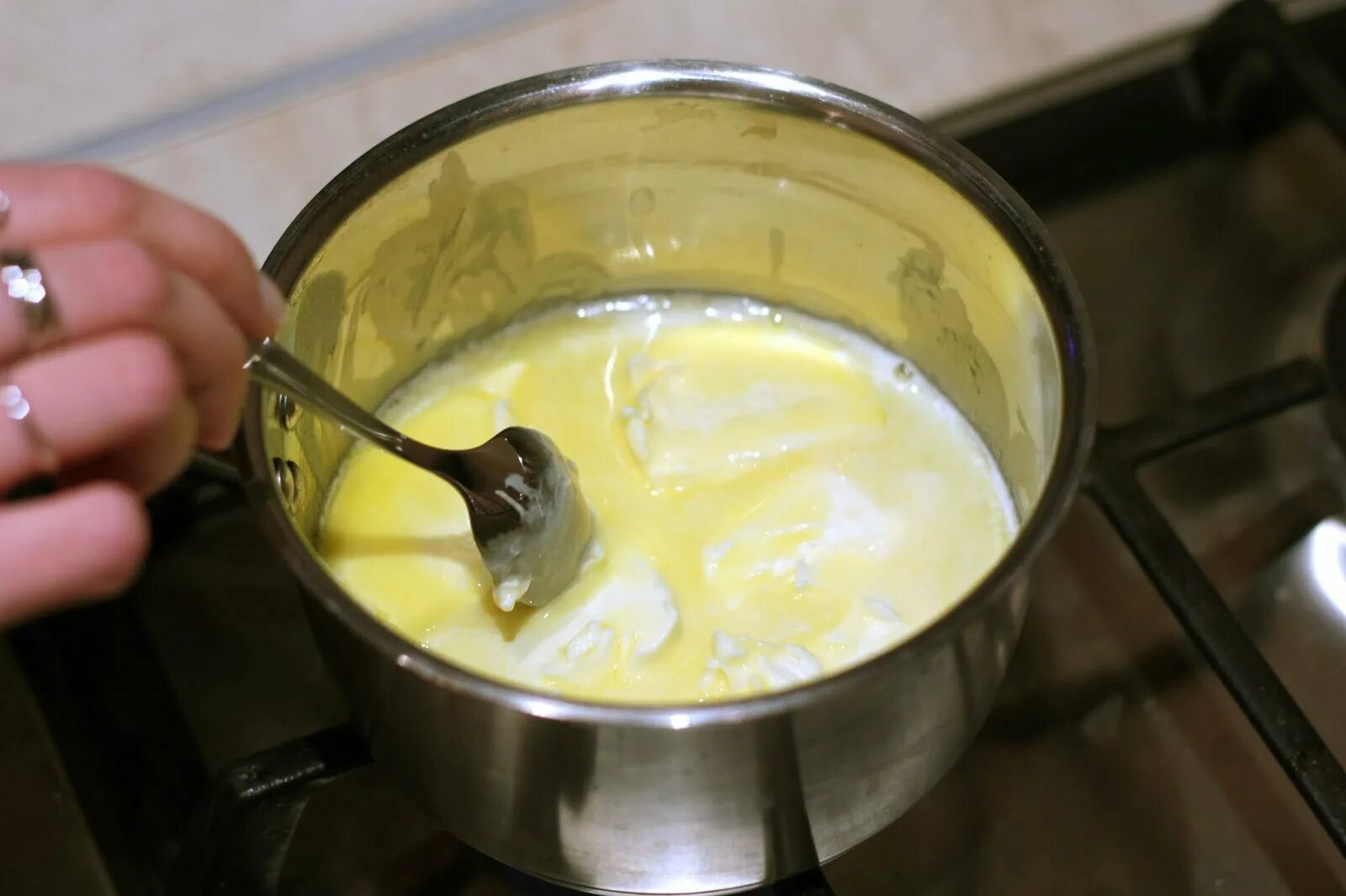 Add butter