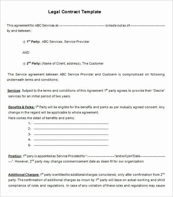 Making contracts