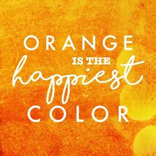 My orange be