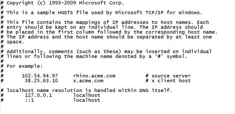 1 localhost