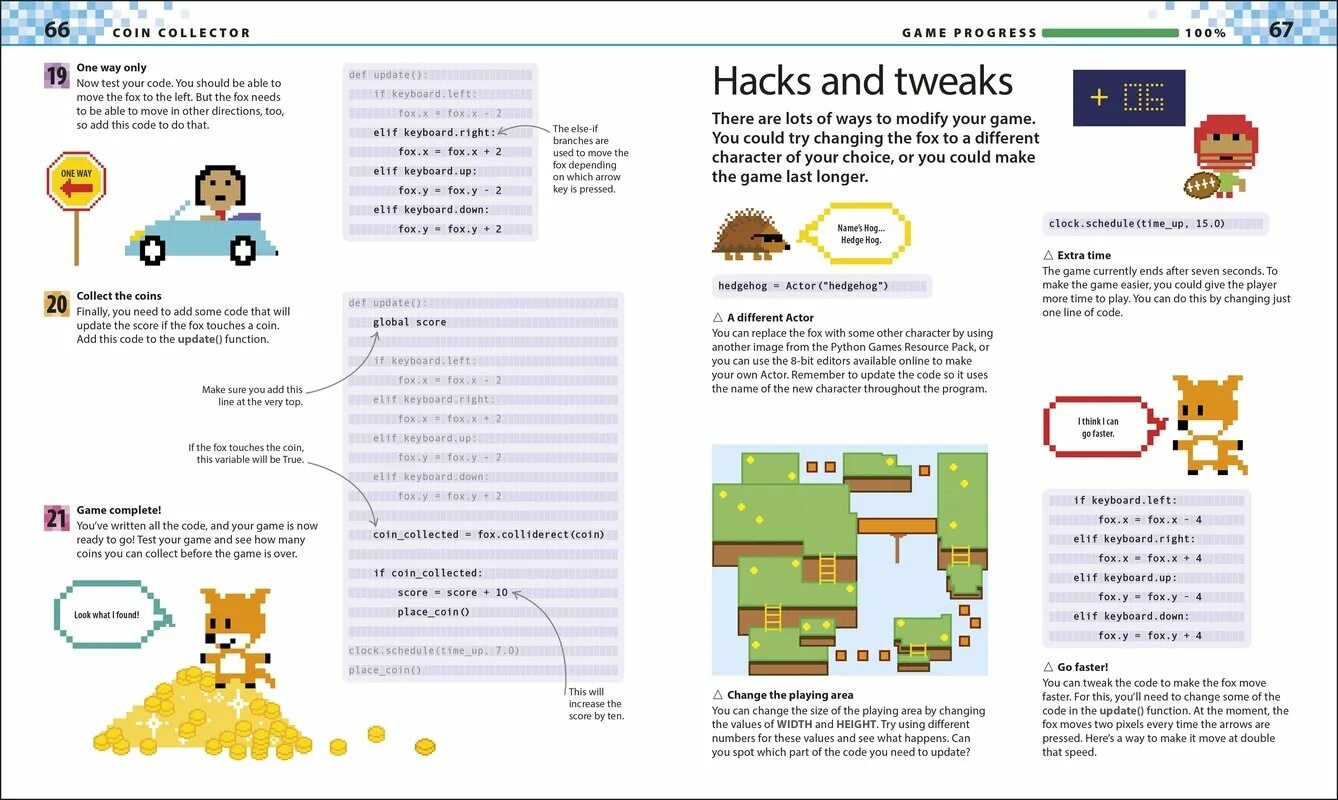 Python game codes