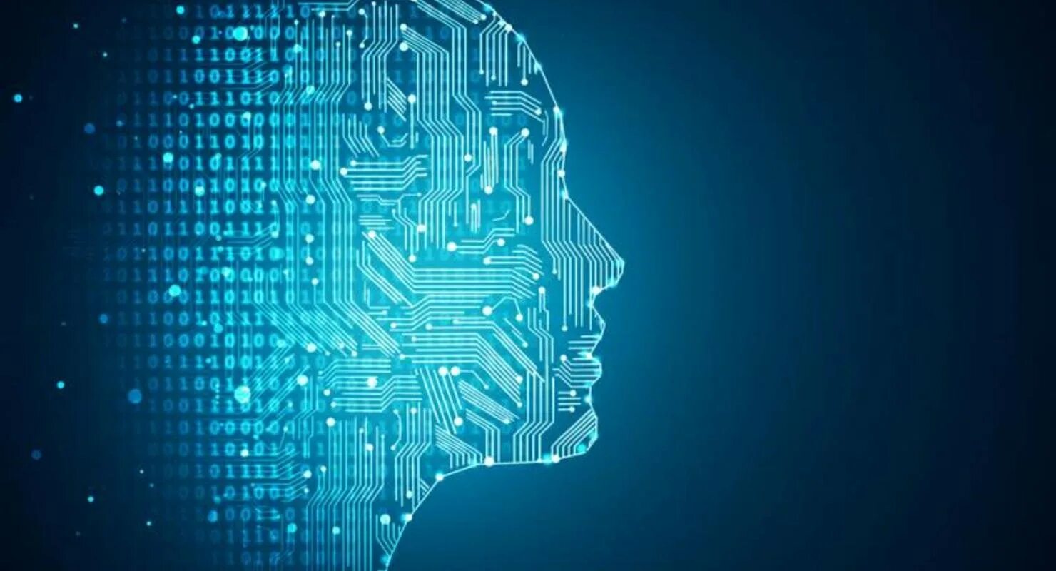 Искусственный интеллект в цифровой трансформации. Искусственный интеллект. технологичный фон. компьютерные технологии. ии искусственный интеллект.