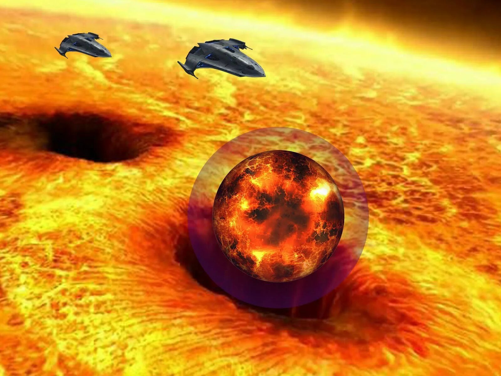 Солнце поглощает землю. Столкновение солнца и земли. Нло возле солнца. 10. Солнце против земли.