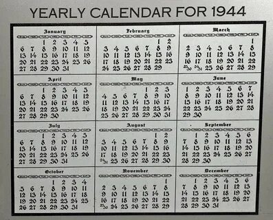 1944 год какого