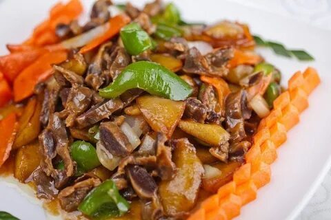 Желудки в соусе