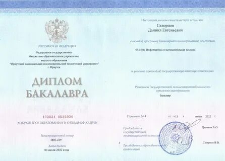 Бакалавр информатики