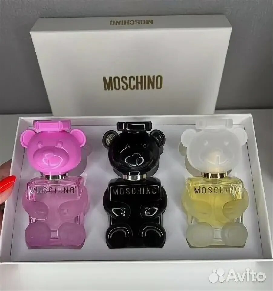 Moschino Toy 2 30 мл. Москино 30 мл мишка. Духи Москино 30 мл мишка. Мишки набор Москино набор духов.