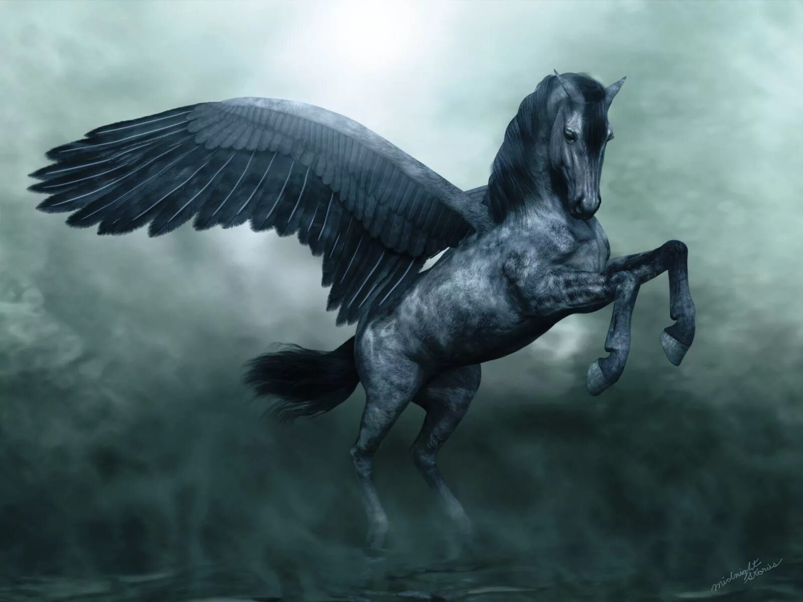 Winged horse