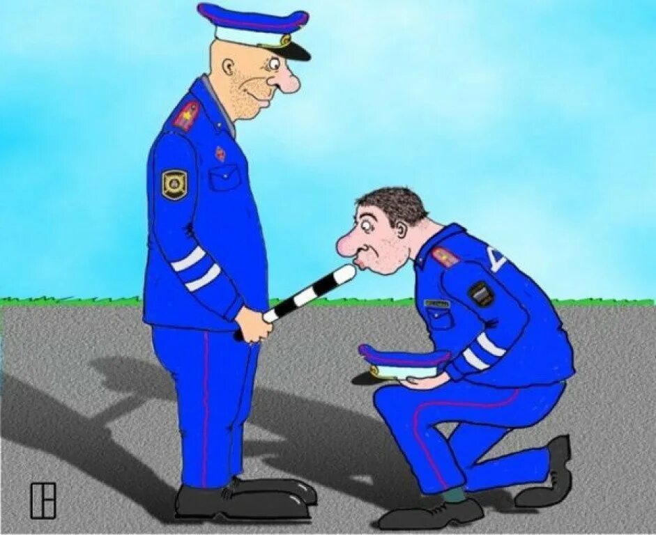 Про гаишника и генерала уральские