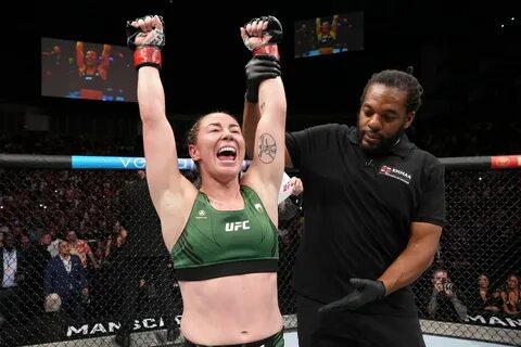 UFC London results: Molly McCann lands another spinning back elbow, stops H...