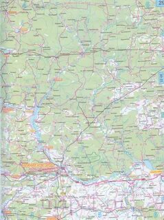 Карта дорог нижегородская область подробная