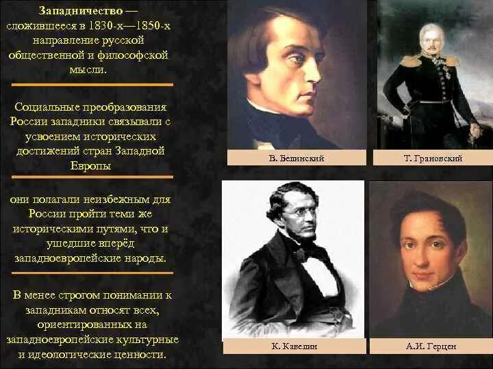 Западники в 1830. Общественная мысль 1830-1850. Западники 1830-1850. Общественные движения в России 1830 1850-х таблица западники.