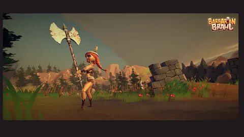 Barbarian village